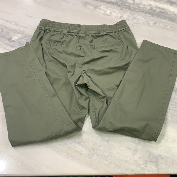 Old Navy Army Green Pull On Chino sz: 4 - Picture 5 of 9